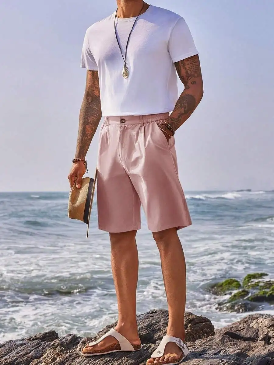 Mens Cotton Flat Front Chino Shorts Casual Golf Work Shorts
Mens Cotton Flat Front Chino Shorts Casual Golf Work Shorts