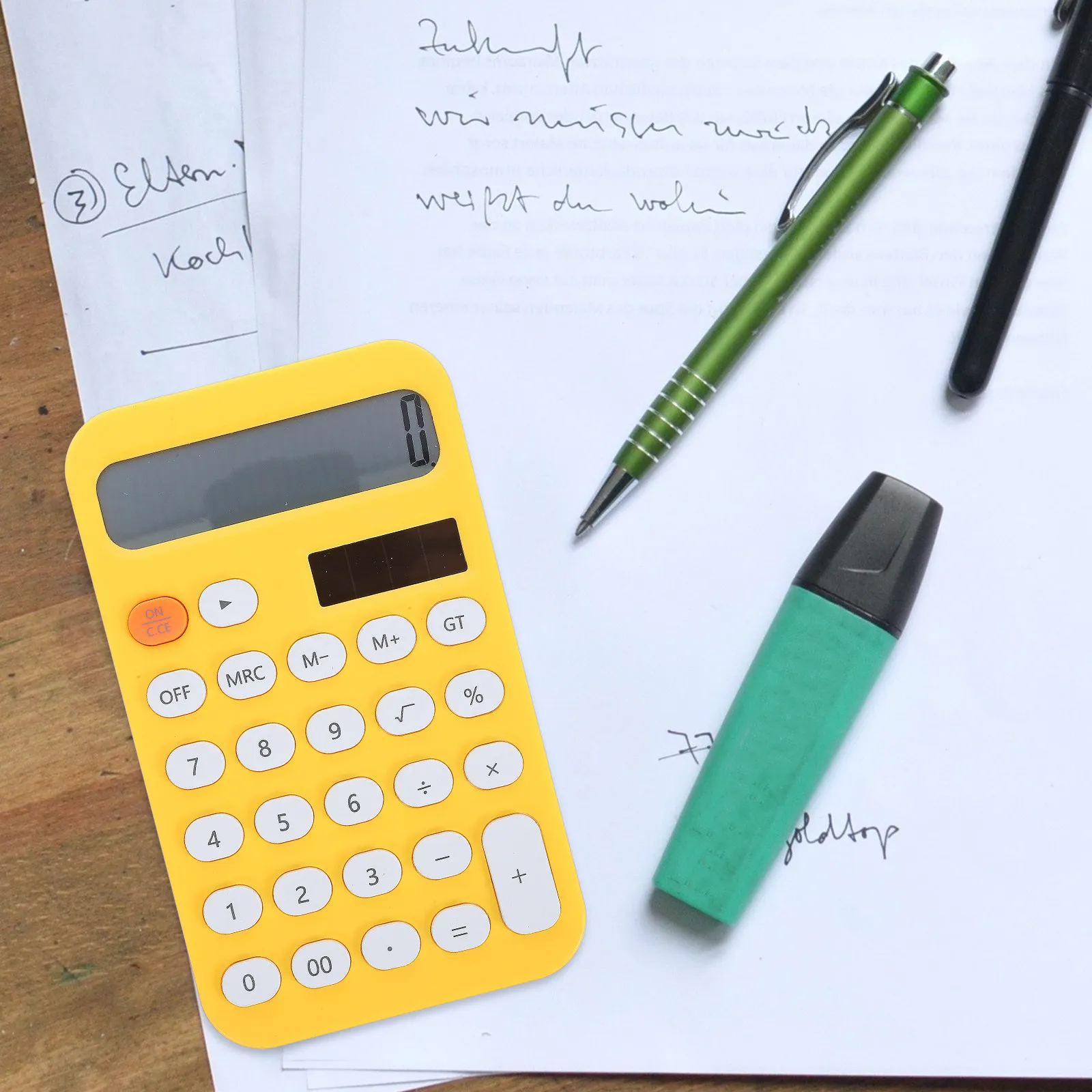 Basic Portable Calculator with Large Display for School Office Household Use Professional Simple Desktop Calculator Plastic
Basic Portable Calculator with Large Display for School Office Household Use Professional Simple Desktop Calculator Plastic