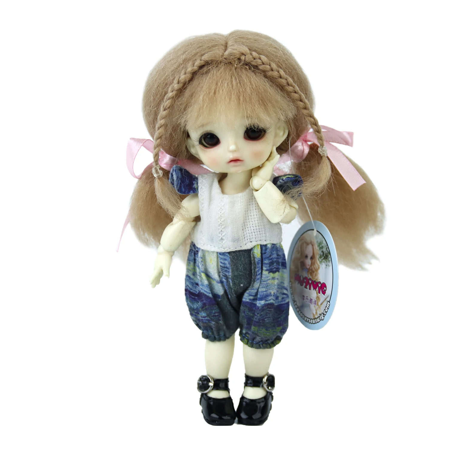 Парик для куклы Aidolla 1/8 BJD, косички, челки, волосы, пушистый мохеровый парик, аксессуары для куклы «сделай сам», шарнирная кукла, подарок для девочки
Парик для куклы Aidolla 1/8 BJD, косички, челки, волосы, пушистый мохеровый парик, аксессуары для куклы «сделай сам», шарнирная кукла, подарок для девочки