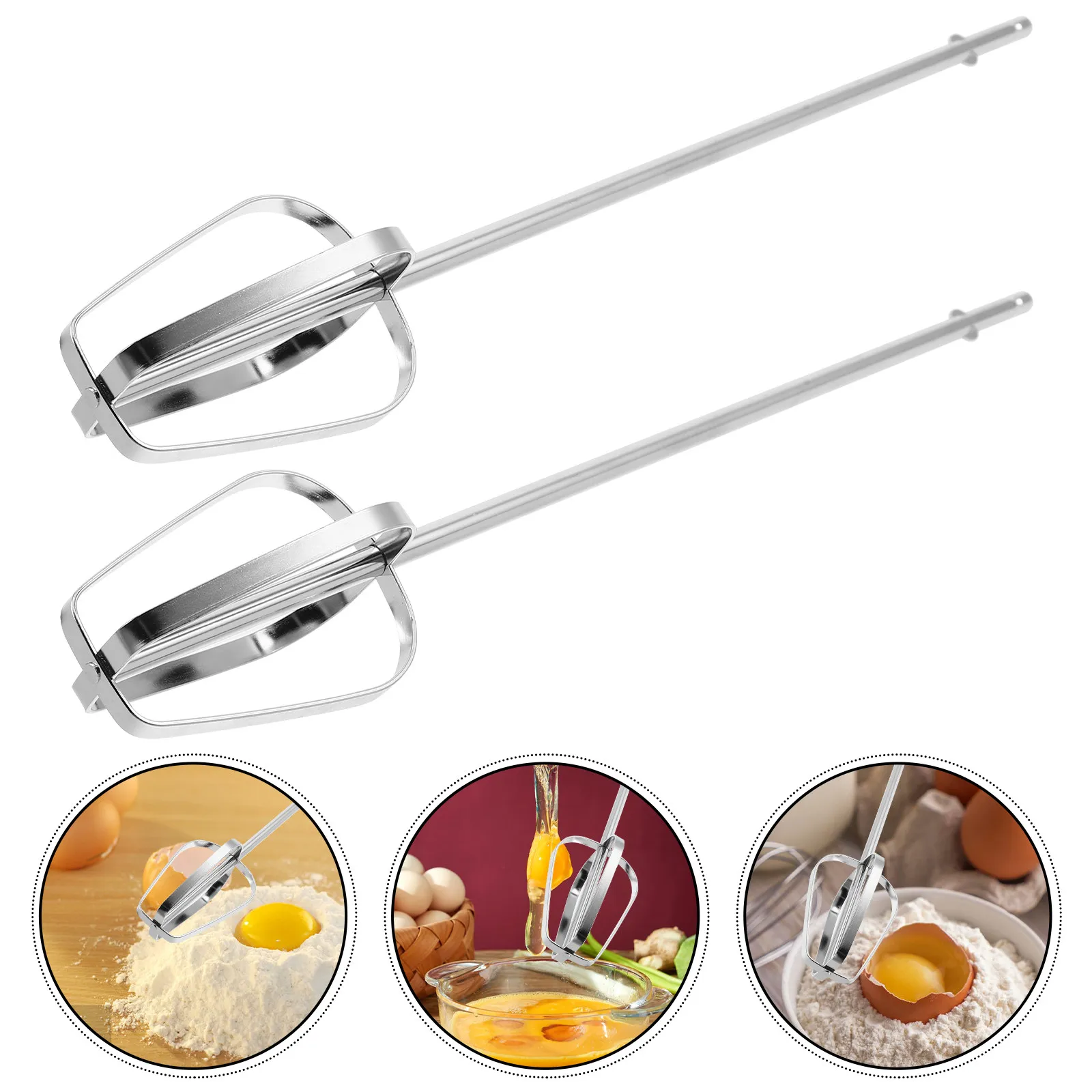 4Pcs Heavy Duty Stainless Steel Mixer Whisk Attachments Replacement for Hand Mixers Egg Baking Blending Minced Meat
4Pcs Heavy Duty Stainless Steel Mixer Whisk Attachments Replacement for Hand Mixers Egg Baking Blending Minced Meat