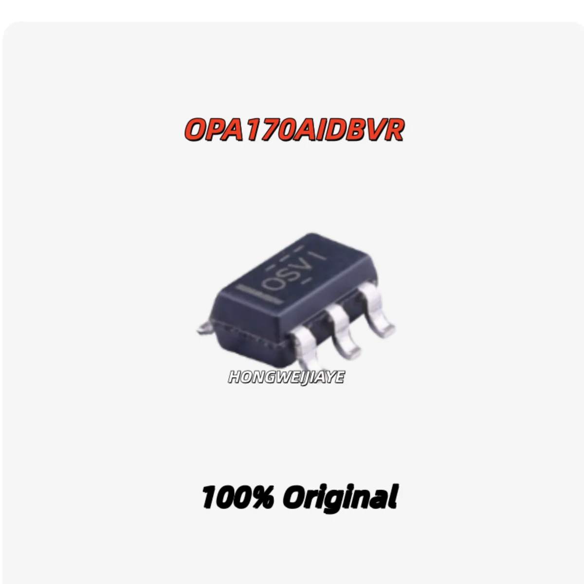 10 шт. 100% новые оригинальные микросхемы OPA170AIDBVR OSVI OPA171AIDBVR OSUI SOT-23-5
10 шт. 100% новые оригинальные микросхемы OPA170AIDBVR OSVI OPA171AIDBVR OSUI SOT-23-5