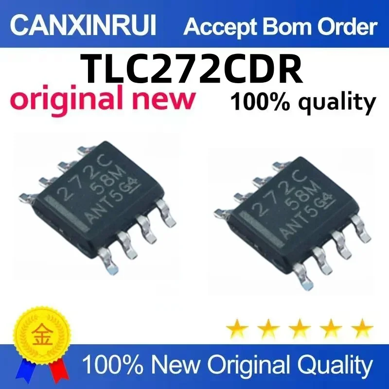(5-100 pieces)TLC272CDR TLC272C silk screen 272C low-power operational amplifier SOP-8 brand new in stock
(5-100 pieces)TLC272CDR TLC272C silk screen 272C low-power operational amplifier SOP-8 brand new in stock