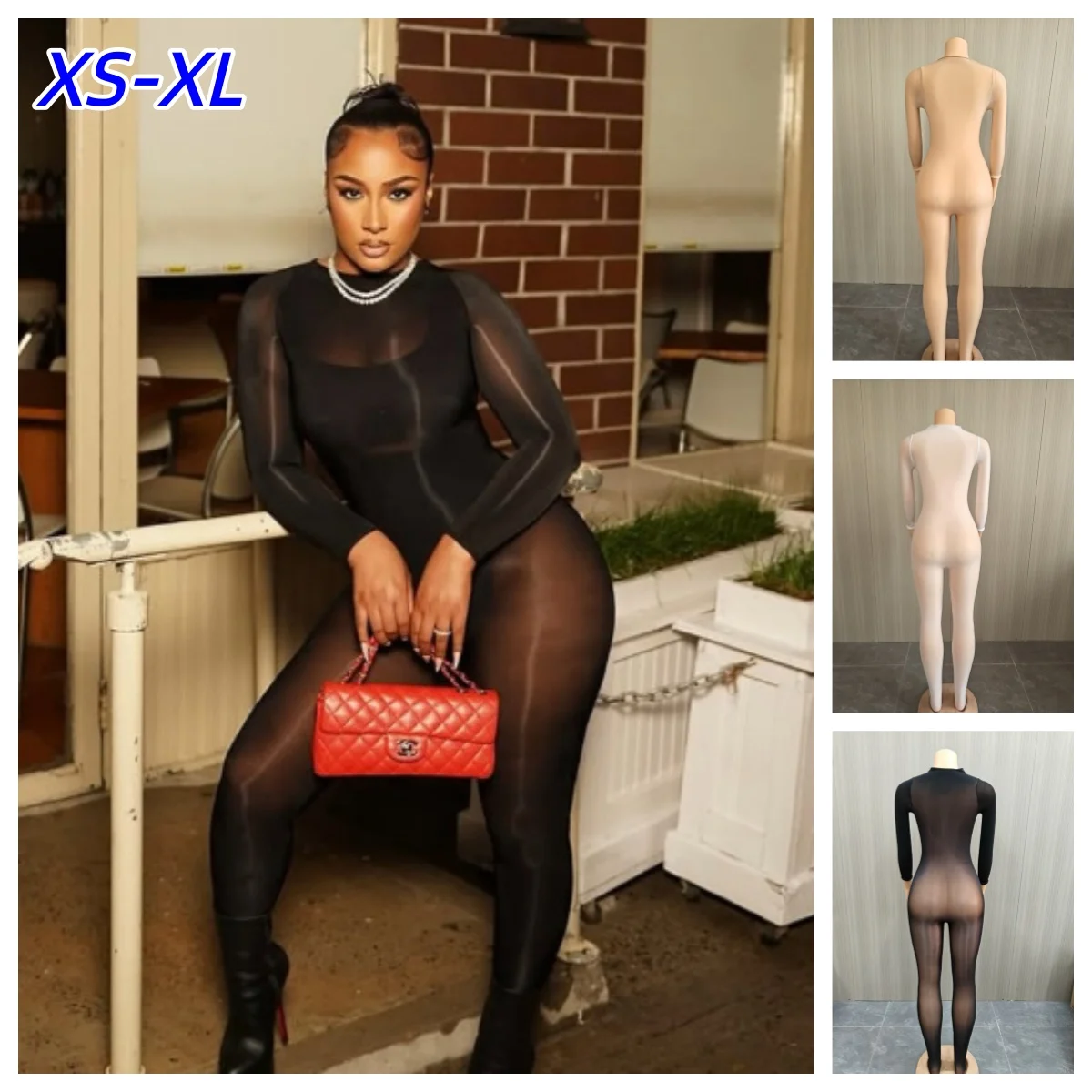 Y2K Jumpsuits Women Mesh Sheer Sexy Shiny Stockings See Through Tight Smooth Charming One Piece Suit Tight Alluring Fancy Club
Y2K Jumpsuits Women Mesh Sheer Sexy Shiny Stockings See Through Tight Smooth Charming One Piece Suit Tight Alluring Fancy Club
