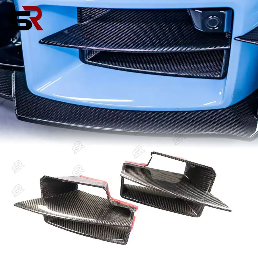 For BMW M2 G87 Carbon Fiber Front Bumper Vent Cover Trim Fog Lamp Mesh Grille Front Air Intake Grille Body Kit
For BMW M2 G87 Carbon Fiber Front Bumper Vent Cover Trim Fog Lamp Mesh Grille Front Air Intake Grille Body Kit