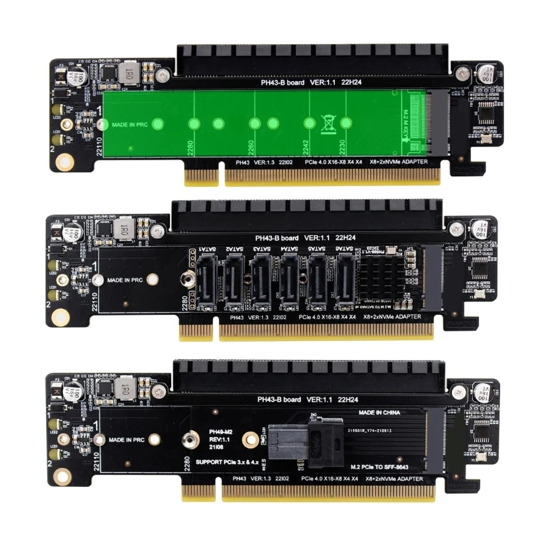 PCIE4.0 Lane Distribution Expansion Card 8+4+4 for Optimizing System Capabilities 896C
PCIE4.0 Lane Distribution Expansion Card 8+4+4 for Optimizing System Capabilities 896C