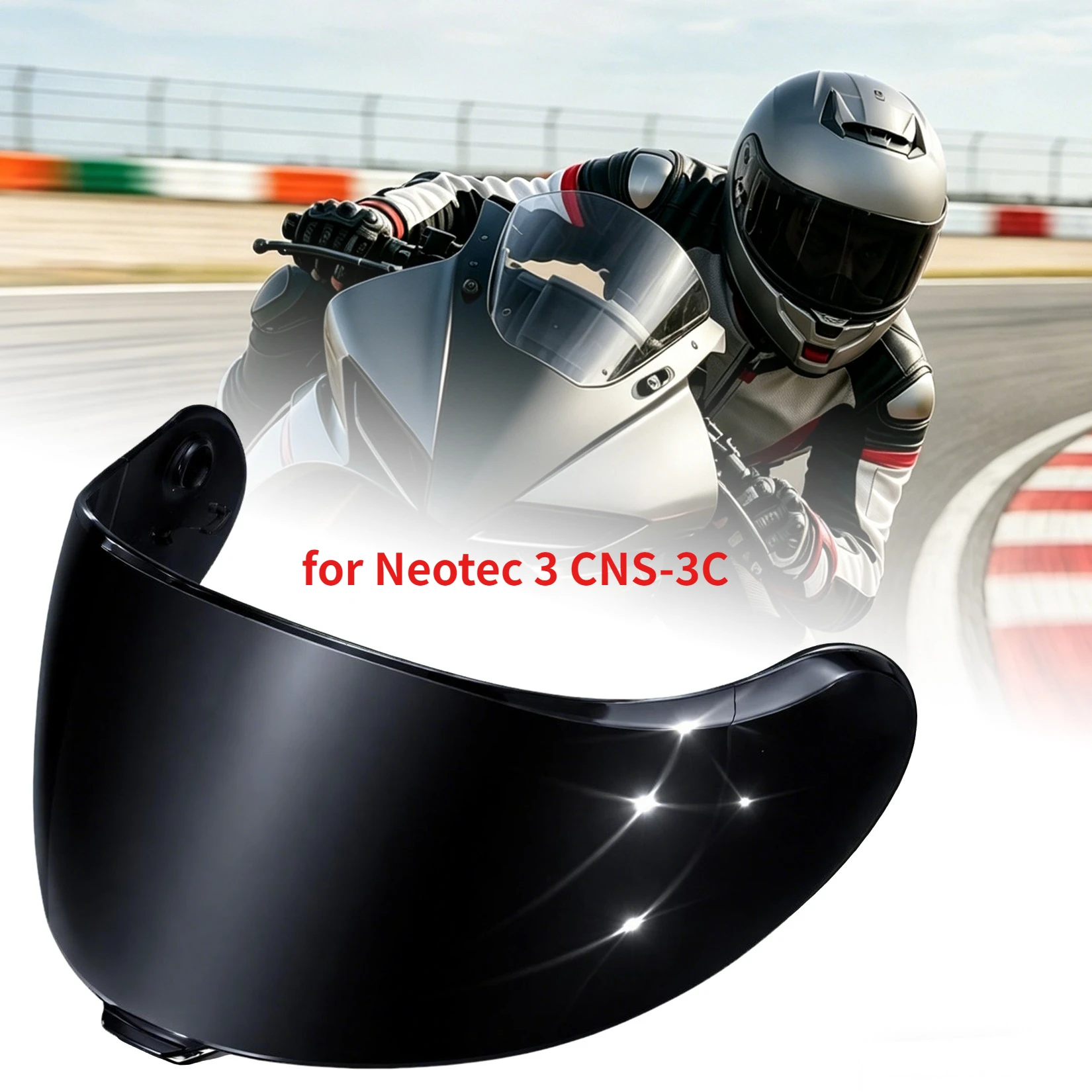 Motorcycle Neotec 3 Helmet Tinted Visor CNS-3C Face Shield Windshield Accessories Replacement for Neotec 3 CNS-3C
Motorcycle Neotec 3 Helmet Tinted Visor CNS-3C Face Shield Windshield Accessories Replacement for Neotec 3 CNS-3C