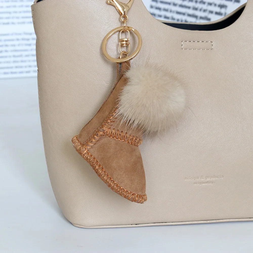 Fashion Fluffy Fur Hand-sewn Leather with Fur Ball Boot Shoe Keychain Bag Pendants Keyrings Accessories
Fashion Fluffy Fur Hand-sewn Leather with Fur Ball Boot Shoe Keychain Bag Pendants Keyrings Accessories