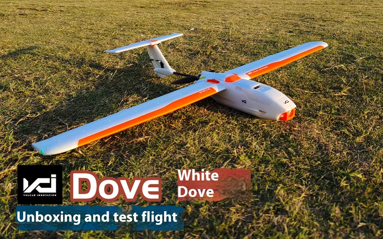 VCI DOVE Portable Fast-Dismantle Fixed-Wing FPV RC Airplane 1050mm Length Lightweight Miniature Drone for Easy Carry and Use
VCI DOVE Portable Fast-Dismantle Fixed-Wing FPV RC Airplane 1050mm Length Lightweight Miniature Drone for Easy Carry and Use