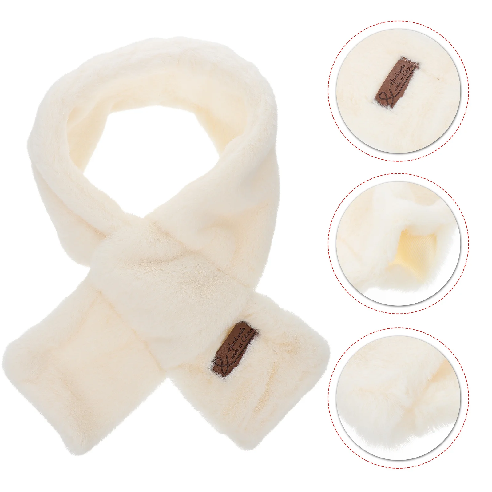Fake Rabbit Cross Scarf Cold-Proof Scarf Scarf Furry Scarf Collar Scarf 
Fake Rabbit Cross Scarf Cold-Proof Scarf Scarf Furry Scarf Collar Scarf