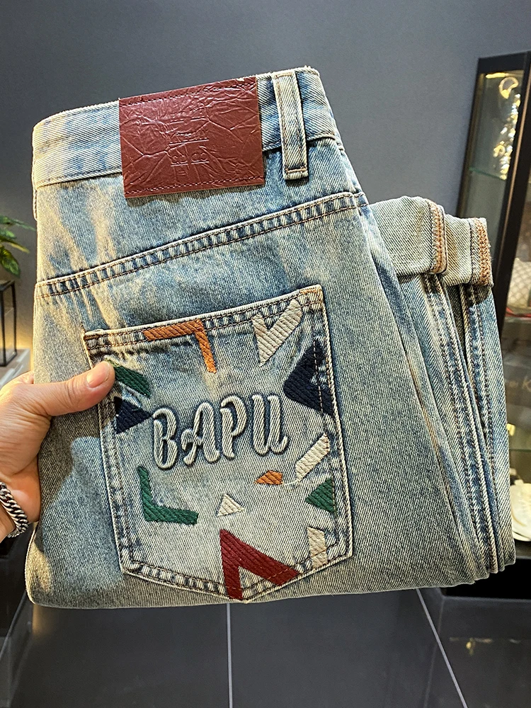 Мужские джинсы American Sle Premium, прямой свободный крой, зимние, новые, повседневные брюки, свободные леггинсы в стиле Harlan
Мужские джинсы American Sle Premium, прямой свободный крой, зимние, новые, повседневные брюки, свободные леггинсы в стиле Harlan