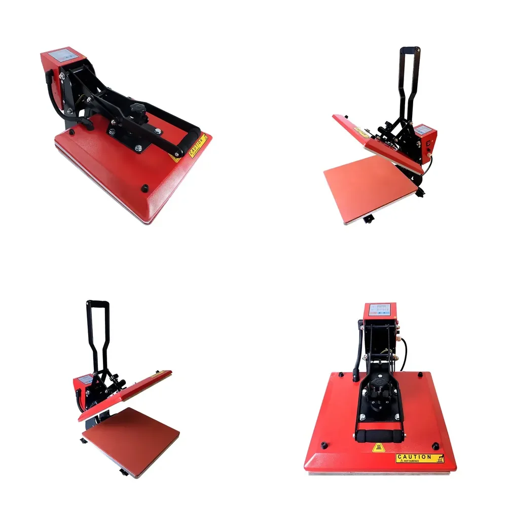 Heat Press Machine, CE Certified Manual Flat Heat Transfer for T-Shirt Sublimation, Fabric, Garment & Commercial Use
Heat Press Machine, CE Certified Manual Flat Heat Transfer for T-Shirt Sublimation, Fabric, Garment & Commercial Use