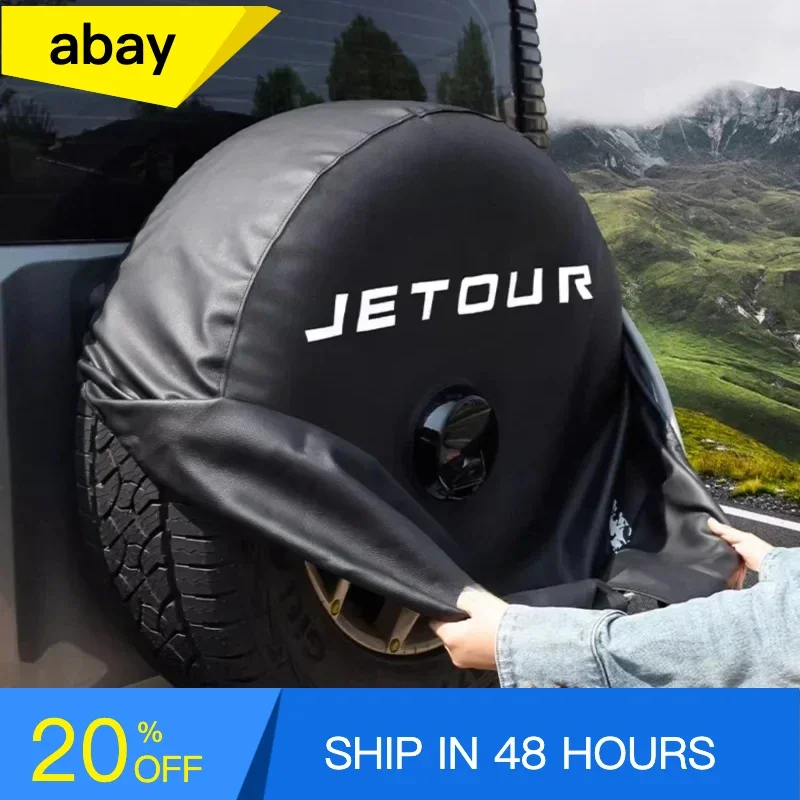 Car Full-size Spare Tire Cover Leather Cover Suitable for CHERY JETOUR Traveler T2 2023 Leather Spare Tire Cover Exterior Parts
Car Full-size Spare Tire Cover Leather Cover Suitable for CHERY JETOUR Traveler T2 2023 Leather Spare Tire Cover Exterior Parts