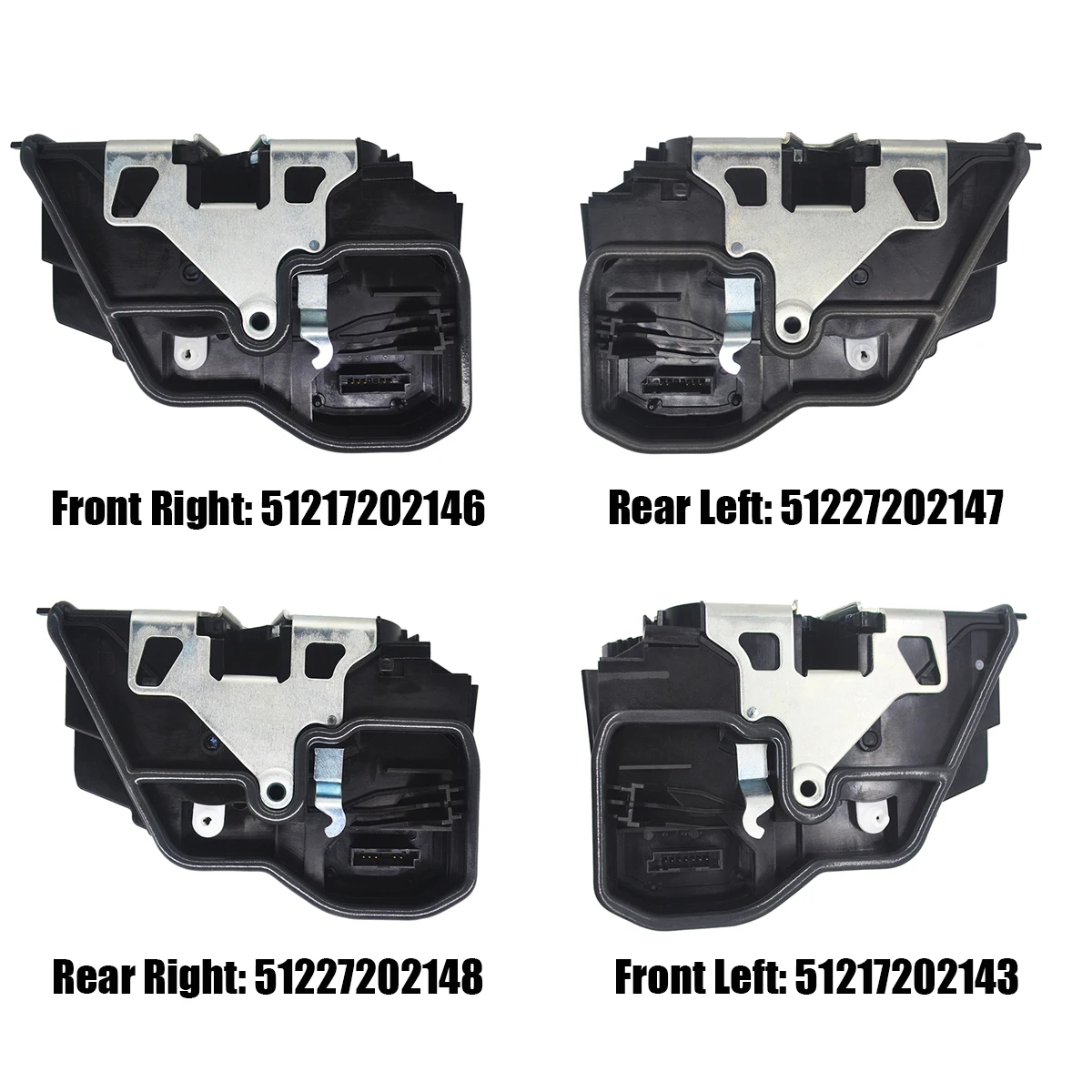 Door Lock Latch Actuator For BMW X6 E60 E70 E90 OEM 51217202143 51217202146 51227202147 51227202148
Door Lock Latch Actuator For BMW X6 E60 E70 E90 OEM 51217202143 51217202146 51227202147 51227202148