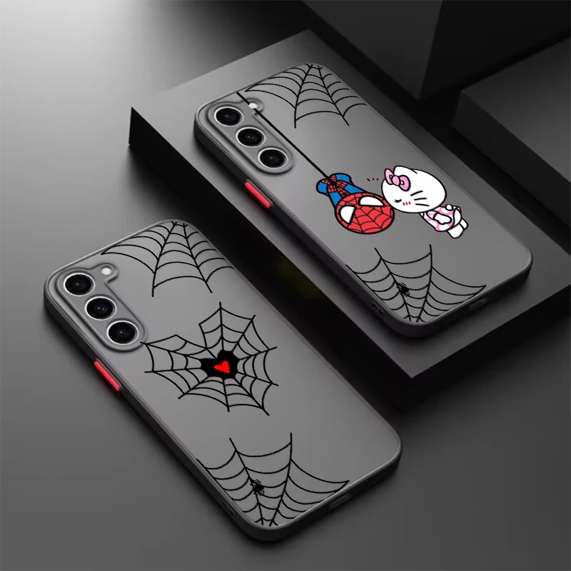 Marvel Spider Man Fashion Cool Frosted Translucent For Samsung Galaxy S24 S23 S22 S21 S20 FE S10 S9 S8 Plus Ultra Pro 5G Soft
Marvel Spider Man Fashion Cool Frosted Translucent For Samsung Galaxy S24 S23 S22 S21 S20 FE S10 S9 S8 Plus Ultra Pro 5G Soft