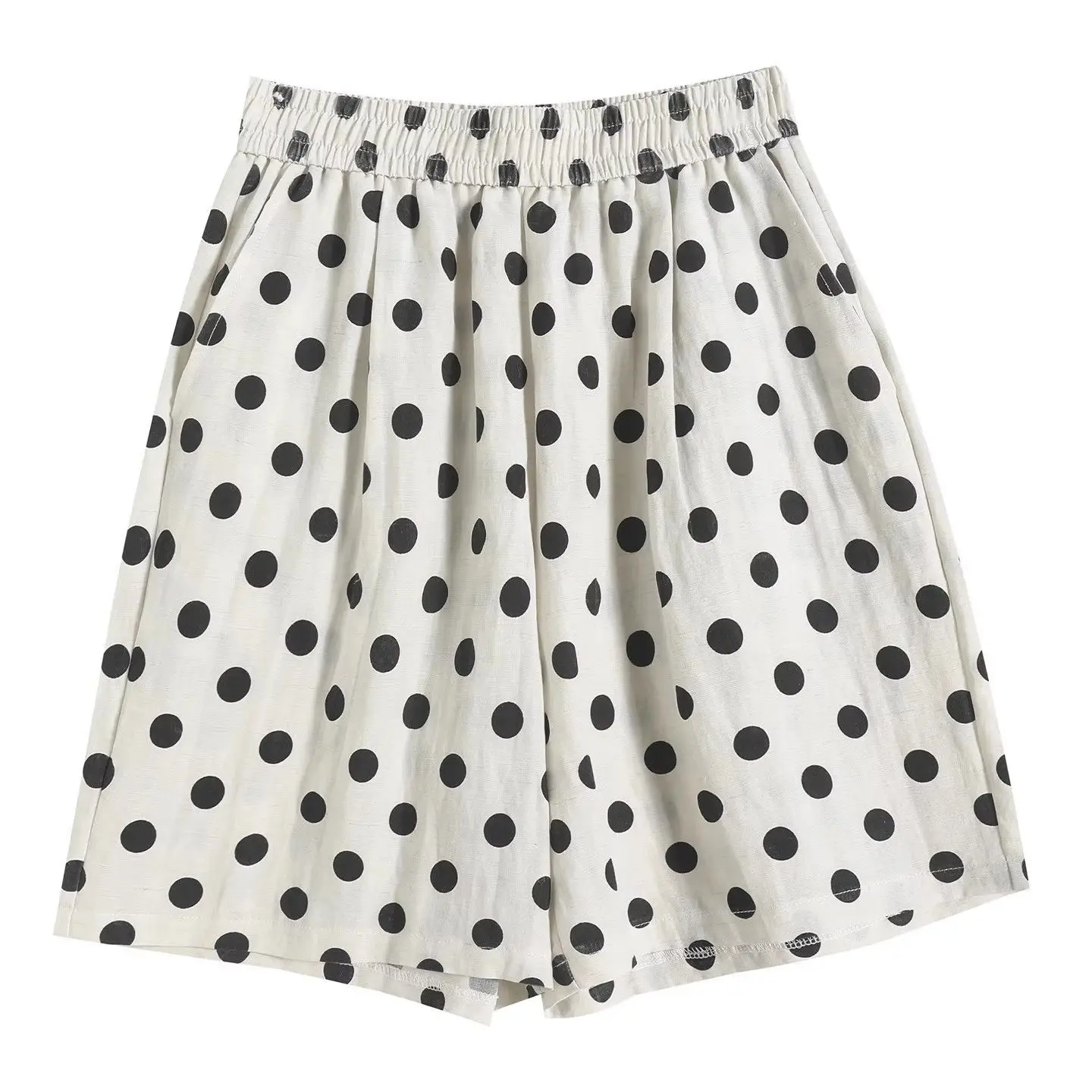 Polka-dot Wide-leg Pants for Women, New Summer Thin Style Outer Wear Mid-pants, Loose, Slim, Casual Five-point Pants
Polka-dot Wide-leg Pants for Women, New Summer Thin Style Outer Wear Mid-pants, Loose, Slim, Casual Five-point Pants