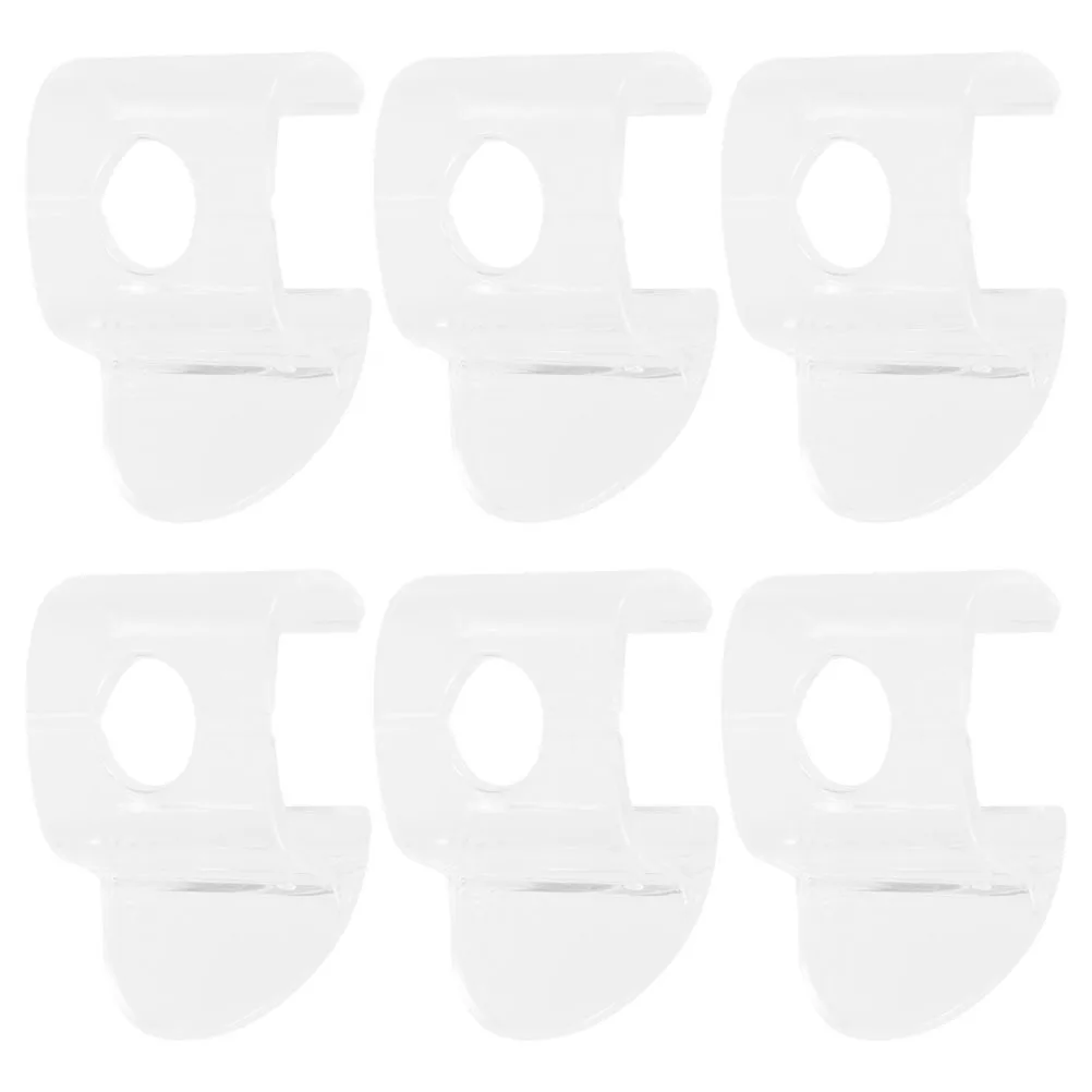 6pcs Cordless Blind Handles Transparent Plastic Mini Shade Lift Pulls For Roller Blinds Window Shades Bottom Rail Accessories
6pcs Cordless Blind Handles Transparent Plastic Mini Shade Lift Pulls For Roller Blinds Window Shades Bottom Rail Accessories