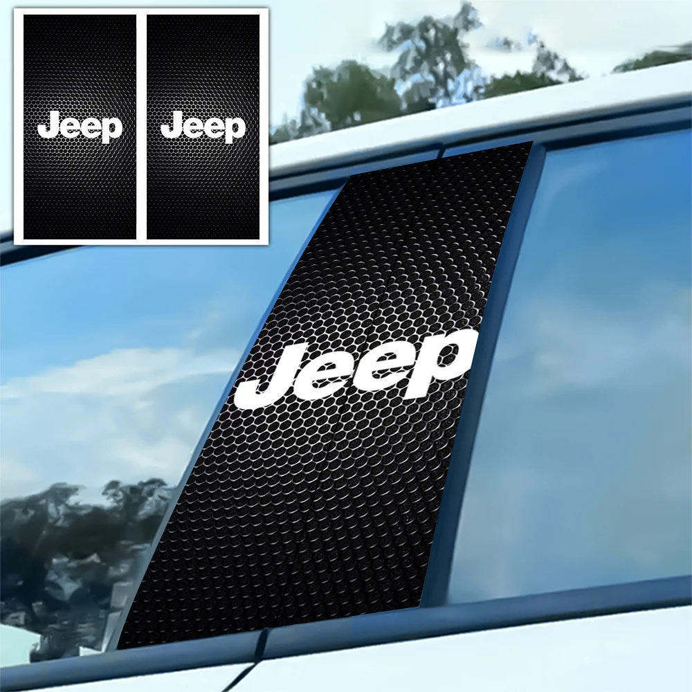 2PCS Car Center Pillar Sticker Central Column Decal Protective Cover For JEEP Renegade GrandCherokee JK Wrangler Compass Liberty
2PCS Car Center Pillar Sticker Central Column Decal Protective Cover For JEEP Renegade GrandCherokee JK Wrangler Compass Liberty