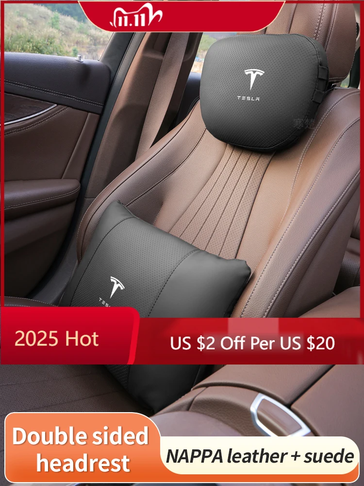 Car Sticker Car Headrest Neck Support Seat Lumbar cushion Breathable Soft Neck Pillow Waist pad For Tesla Model 3 Model Y Model
Car Sticker Car Headrest Neck Support Seat Lumbar cushion Breathable Soft Neck Pillow Waist pad For Tesla Model 3 Model Y Model