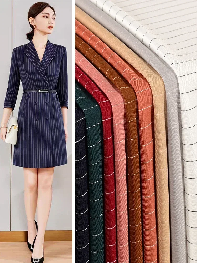 Подвеска из ткани в вертикальную полоску против морщин, профессиональный костюм, платье, весна/лето, тканевая одежда, материал для шитья по метрам 
Подвеска из ткани в вертикальную полоску против морщин, профессиональный костюм, платье, весна/лето, тканевая одежда, материал для шитья по метрам