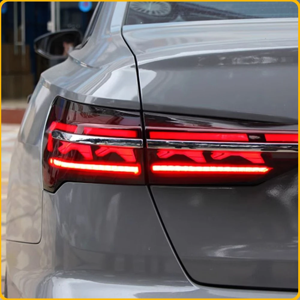 For Audi A6L C8 2019-2024 High Quality Auto LED Through Taillight Assembly Plug and Play Upgrade A8 Style Rear Lamp Accessories
For Audi A6L C8 2019-2024 High Quality Auto LED Through Taillight Assembly Plug and Play Upgrade A8 Style Rear Lamp Accessories