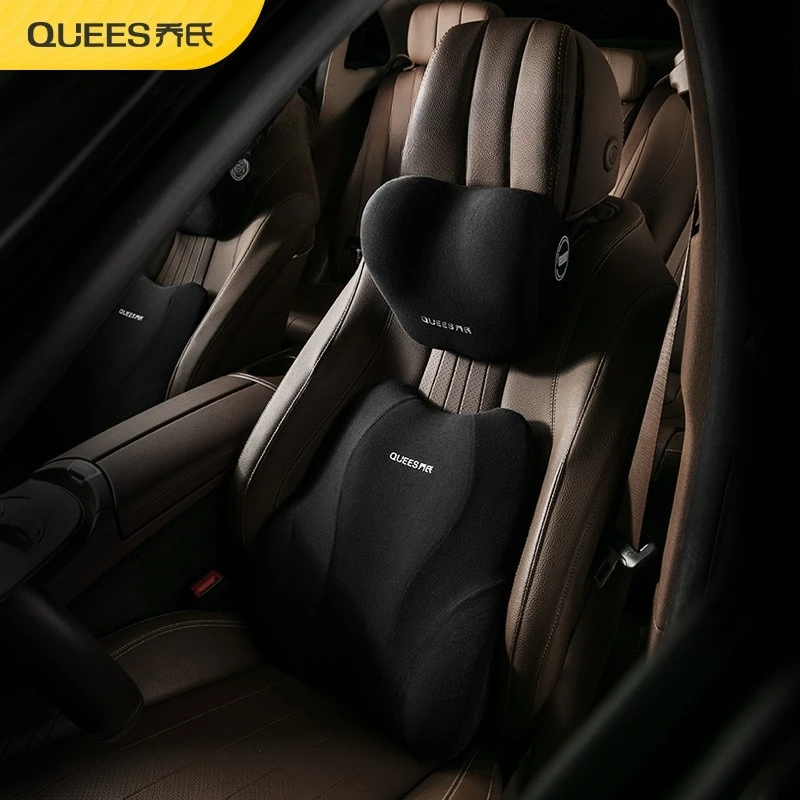 Car Headrest Pillow Set Auto Lumbar Waist Support Memory Foam Seat Neck Protective Cushion Car Neck Pillow Interior Accessories
Car Headrest Pillow Set Auto Lumbar Waist Support Memory Foam Seat Neck Protective Cushion Car Neck Pillow Interior Accessories