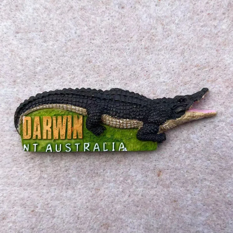 3D Resin Refrigerator Magnet - Darwin Region, Australia - Crocodile - Strong Magnetism - Unique Home Decoration Item
3D Resin Refrigerator Magnet - Darwin Region, Australia - Crocodile - Strong Magnetism - Unique Home Decoration Item