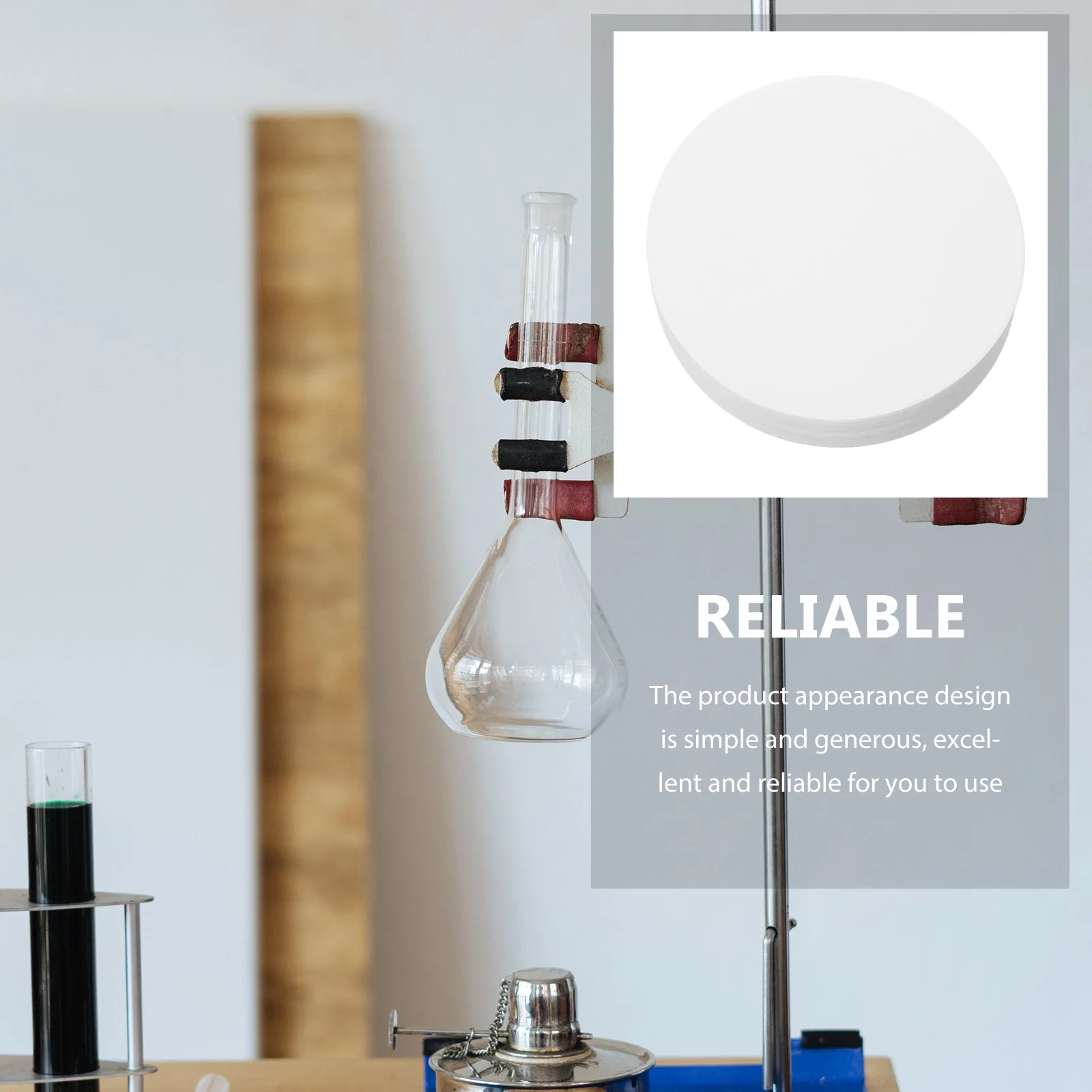 100 Pcs Quick Qualitative Filter Paper 9cm White Lab Absorbing Paper for Chemical Analysis Experiment Teaching Equipment
100 Pcs Quick Qualitative Filter Paper 9cm White Lab Absorbing Paper for Chemical Analysis Experiment Teaching Equipment