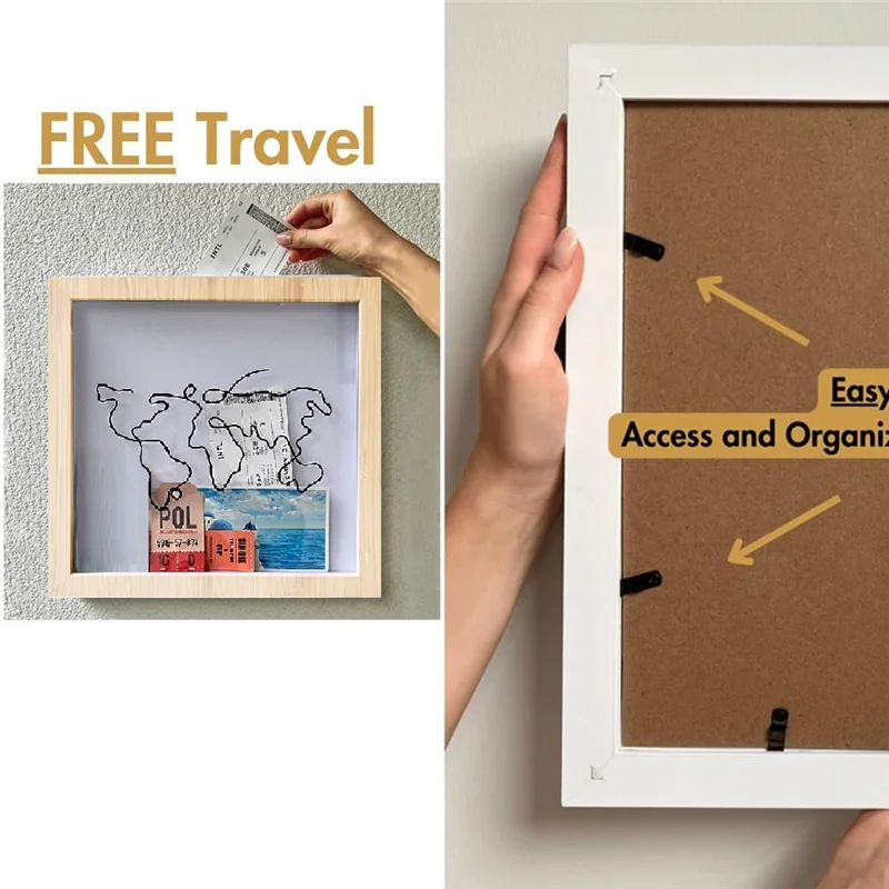 AT29-1 Piece Shadow Box Picture Frame Ticket Stubs Adventure Archive Box For Wall And Tabletop Display S B
AT29-1 Piece Shadow Box Picture Frame Ticket Stubs Adventure Archive Box For Wall And Tabletop Display S B