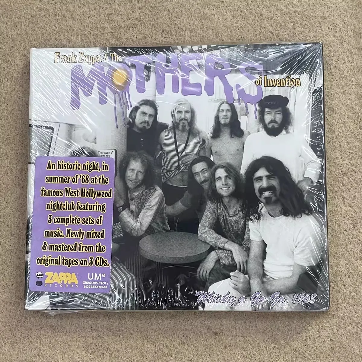 Frank Zappa & The Mothers of Invention Whisky A Go Go, 1968 – Historic Live Album Experimental Rock Collectible
Frank Zappa & The Mothers of Invention Whisky A Go Go, 1968 – Historic Live Album Experimental Rock Collectible