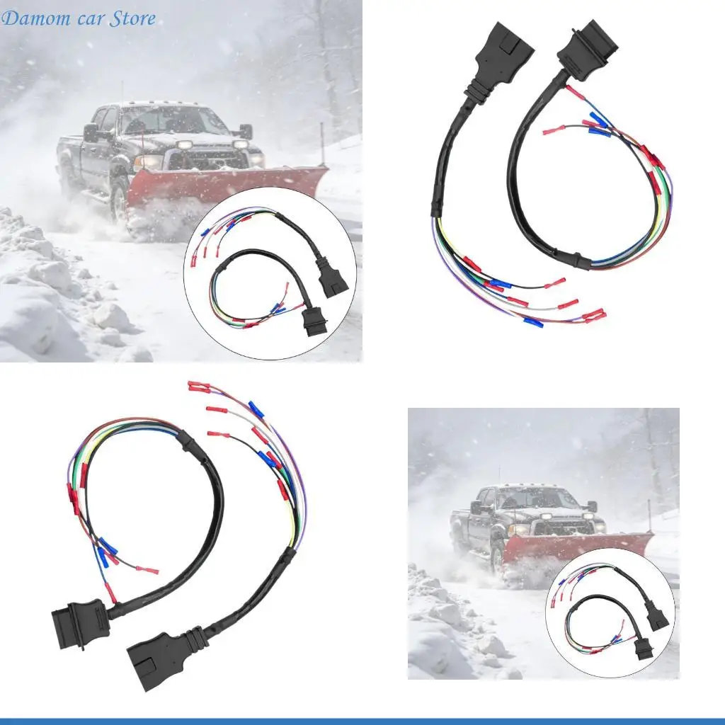 A2UC 9 Pin Plow Harness Connection Parts For Quick Installation On Western Similar Snow Plow Systems
A2UC 9 Pin Plow Harness Connection Parts For Quick Installation On Western Similar Snow Plow Systems