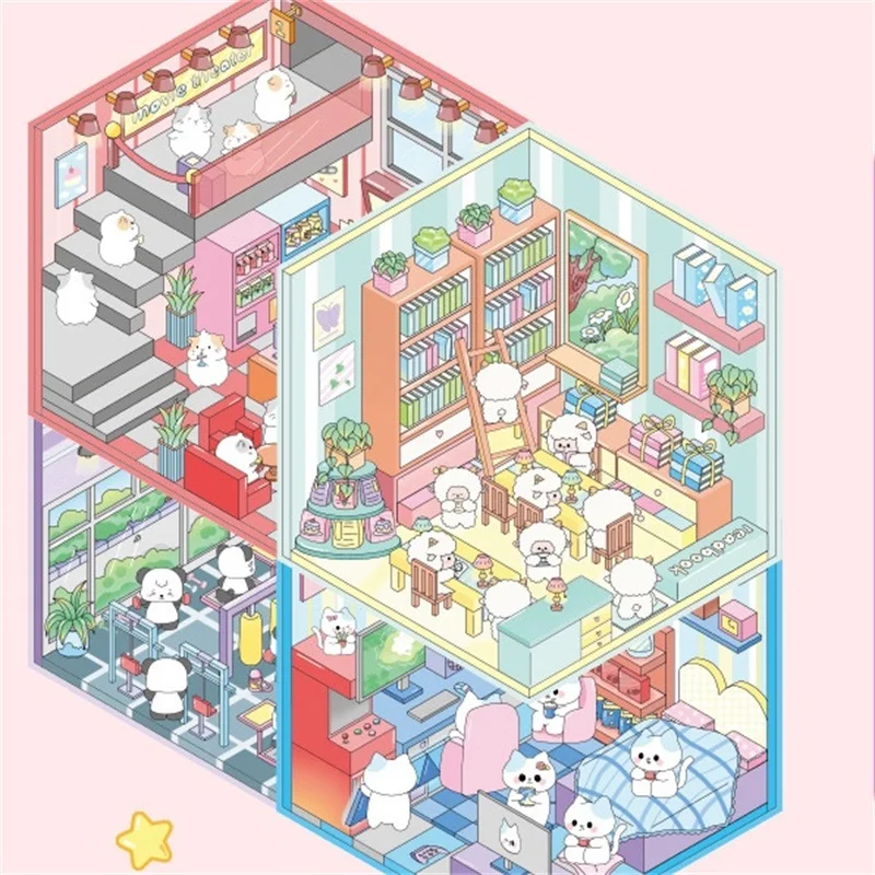 10в1 Kawaii 3D мультфильм миниатюрные наклейки сцены книга DIY карманный дом штабелируемые наклейки игровые наклейки детские праздничные подарки
10в1 Kawaii 3D мультфильм миниатюрные наклейки сцены книга DIY карманный дом штабелируемые наклейки игровые наклейки детские праздничные подарки