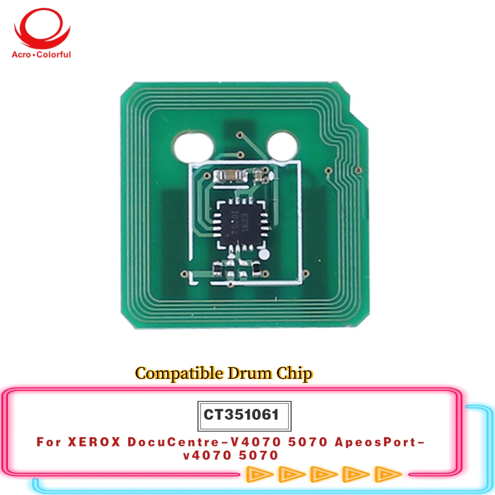 Совместимый чип сброса барабана CT351061 для ксерокса DocuCentre-V4070 V5070
Совместимый чип сброса барабана CT351061 для ксерокса DocuCentre-V4070 V5070