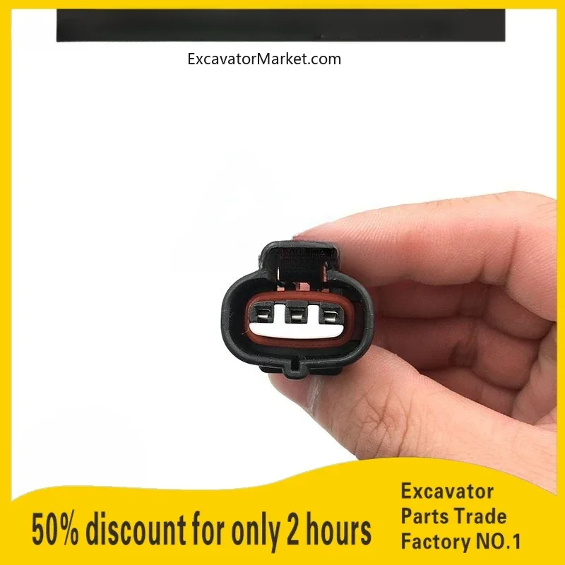 Excavator Spare Excavator Hitachi For Kobelco SK SK200/260/350-8 common rail pressure sensor plug harness mating parts
Excavator Spare Excavator Hitachi For Kobelco SK SK200/260/350-8 common rail pressure sensor plug harness mating parts