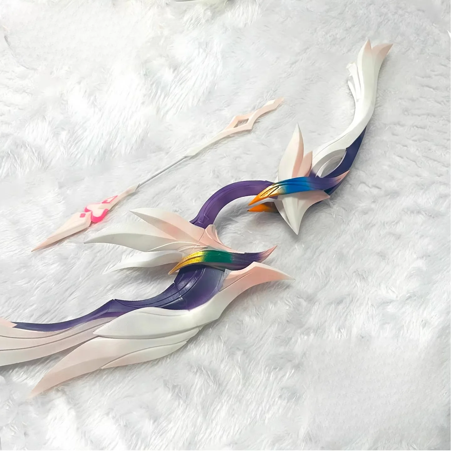 Game Honkai:Star Rail Demiurge Cosplay Props Cyrene Bow and Arrow Halloween Christmas Carnival Fancy Party Replica Accessories
Game Honkai:Star Rail Demiurge Cosplay Props Cyrene Bow and Arrow Halloween Christmas Carnival Fancy Party Replica Accessories