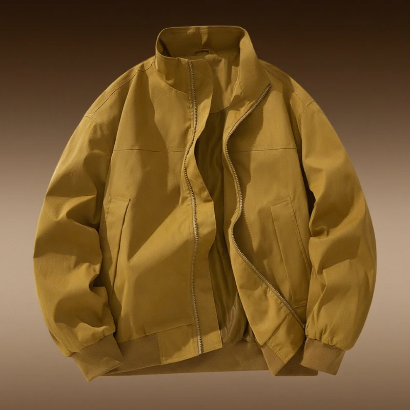 Несколько цветов на выбор, красивая и универсальная куртка с воротником-стойкой, мужская легкая уличная куртка, свободная повседневная куртка
Несколько цветов на выбор, красивая и универсальная куртка с воротником-стойкой, мужская легкая уличная куртка, свободная повседневная куртка