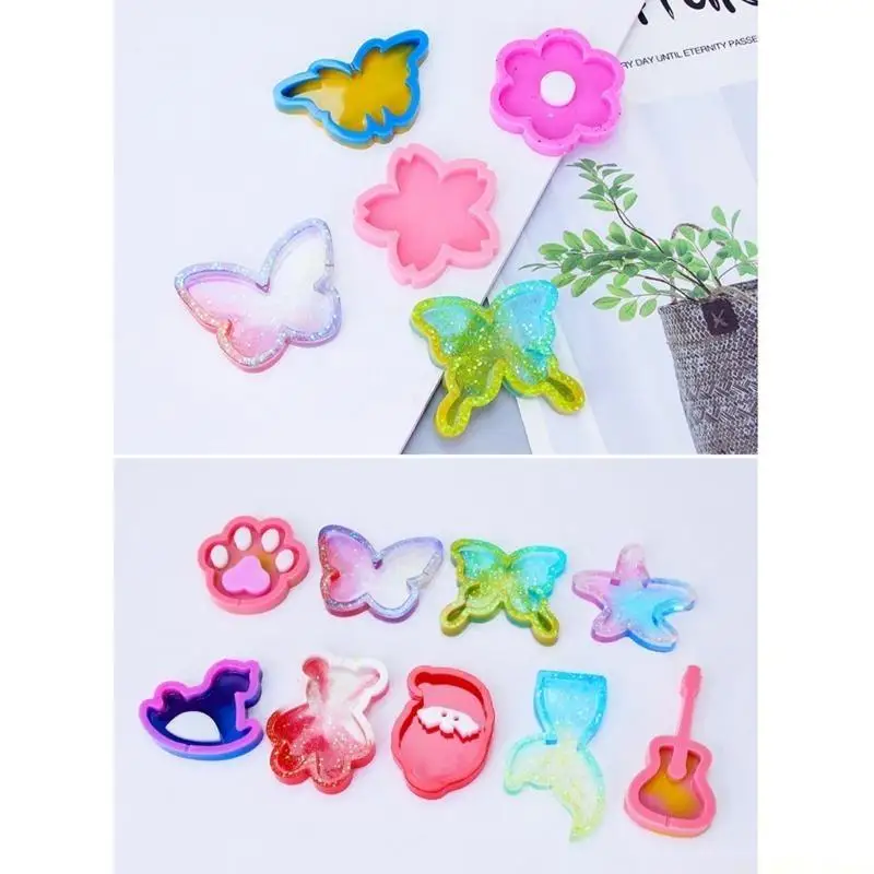 D46E 36pcs Animals Silicone Mold Epoxy Resin Mold DIY Jewelry Pendant Tools Keychain Mold Crafts Making Supplies
D46E 36pcs Animals Silicone Mold Epoxy Resin Mold DIY Jewelry Pendant Tools Keychain Mold Crafts Making Supplies