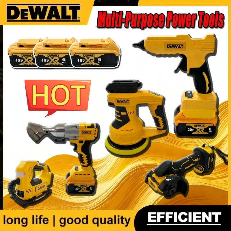 Многофункциональные электроинструменты DeWalt: беспроводная бесщеточная угловая шлифмашина, резак, электрический гайковерт, полировальная машина, воздушный насос, термофен для 18В
Многофункциональные электроинструменты DeWalt: беспроводная бесщеточная угловая шлифмашина, резак, электрический гайковерт, полировальная машина, воздушный насос, термофен для 18В