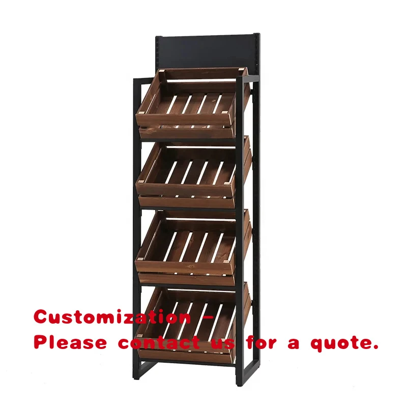 custom.Folding Supermarket Fruit and Vegetable Display Rack Shelf
custom.Folding Supermarket Fruit and Vegetable Display Rack Shelf