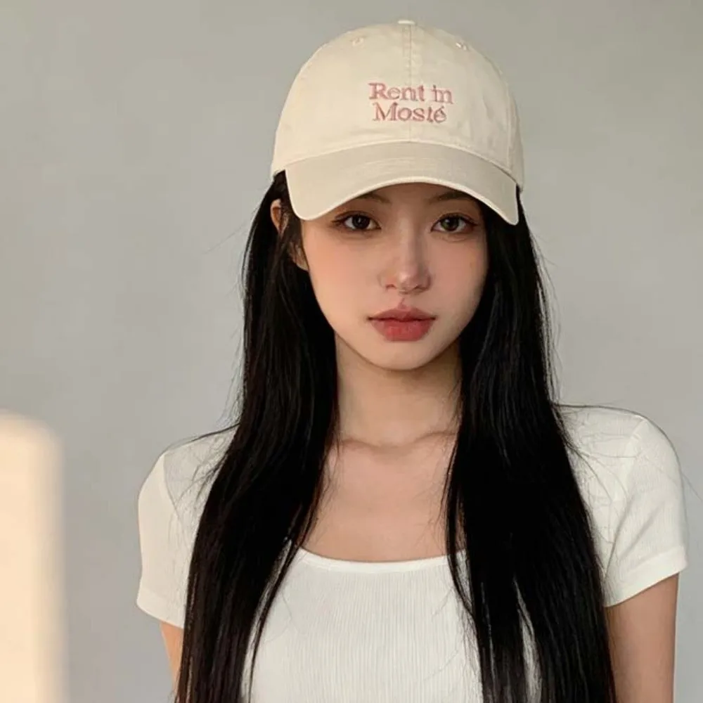 Soft Top Construction Embroidered Baseball Cap Adjustable Metal Buckle Low Profile Design Morandi Color Sun Hat
Soft Top Construction Embroidered Baseball Cap Adjustable Metal Buckle Low Profile Design Morandi Color Sun Hat