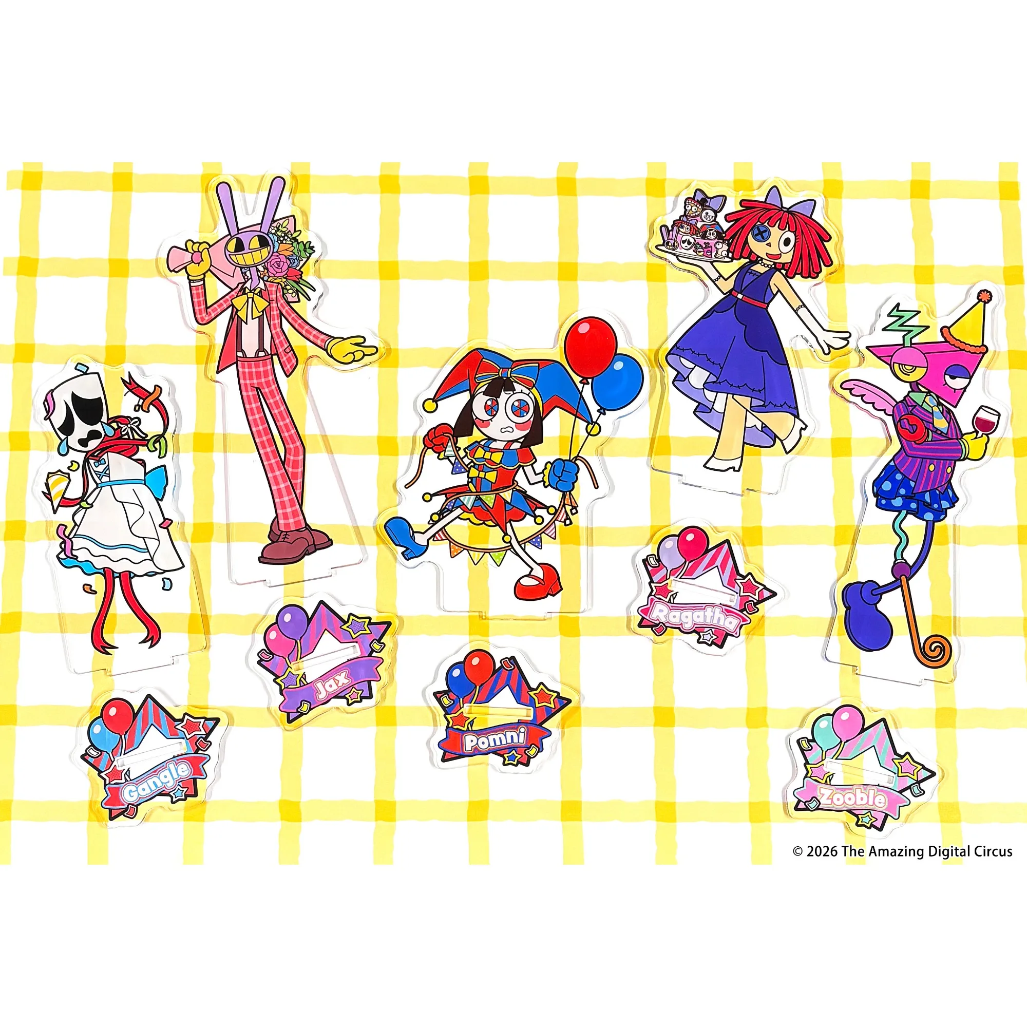 The Circus Anime Peripherals Jax Figure Latest Acrylic Stand Pomni Figurine Acrylic Pendant Decoration Collection Toys Gifts
The Circus Anime Peripherals Jax Figure Latest Acrylic Stand Pomni Figurine Acrylic Pendant Decoration Collection Toys Gifts