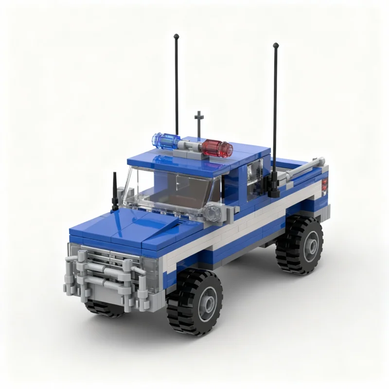 253pcs MOC Chevy Squarebody Police 2 City Champions Model Building Blocks Construction Toy Christmas Gifts DIY Creative Idea
253pcs MOC Chevy Squarebody Police 2 City Champions Model Building Blocks Construction Toy Christmas Gifts DIY Creative Idea
