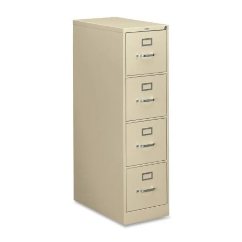 4-Drawer Locking Vertical File Cabinet Letter 15x26.5x52 Putty, Customized
4-Drawer Locking Vertical File Cabinet Letter 15x26.5x52 Putty, Customized