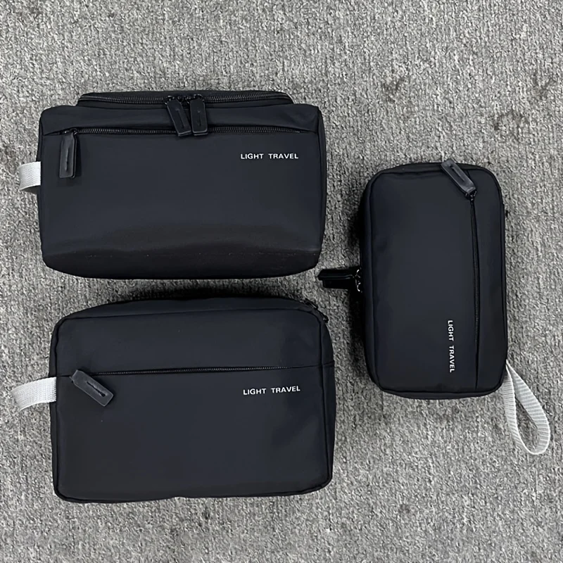 3pcs Portable Cosmetics Organizing Bags|Large Capacity, Multi-Functional Travel Supplies, Zipper and Partition Design, Foldable
3pcs Portable Cosmetics Organizing Bags|Large Capacity, Multi-Functional Travel Supplies, Zipper and Partition Design, Foldable