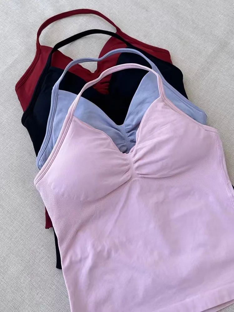 DFLOGO Gym Longline Strappy Top Yoga Vest Woman Backless Tank Tops Sports Fitness Bras Running Workout Gym Halter
DFLOGO Gym Longline Strappy Top Yoga Vest Woman Backless Tank Tops Sports Fitness Bras Running Workout Gym Halter
