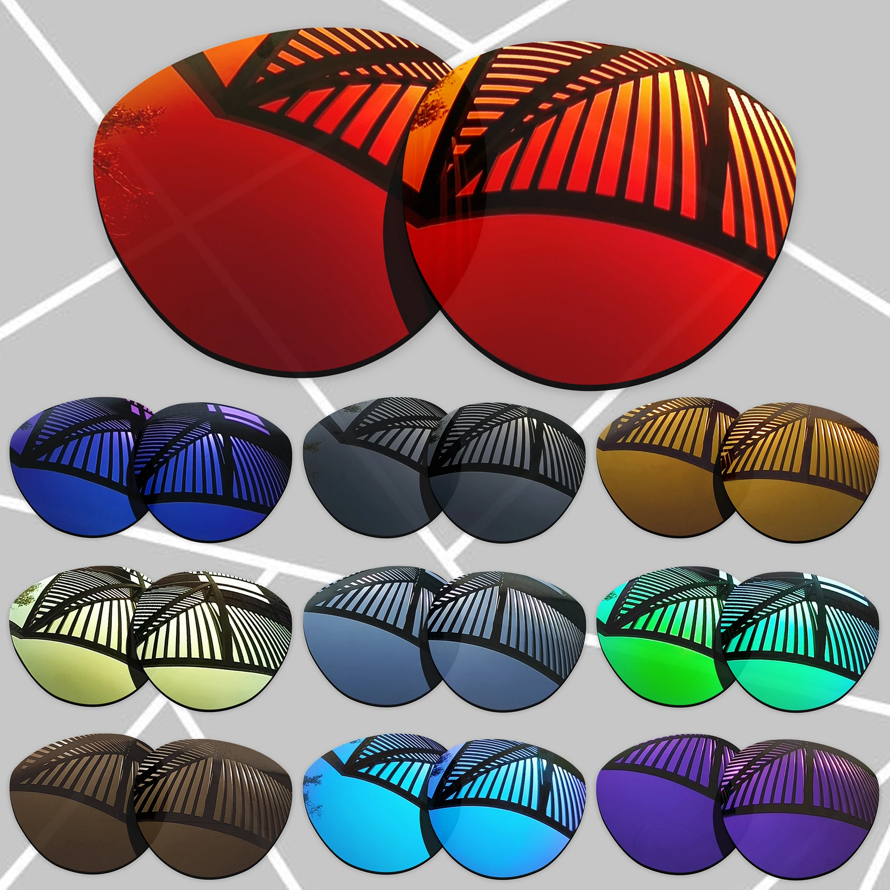 E.O.S Polarized Enhanced Replacement Lenses Compatible With EMPORIO ARMANI EA1150-53 3014 53mm Sunglasses - Multiple Choice
E.O.S Polarized Enhanced Replacement Lenses Compatible With EMPORIO ARMANI EA1150-53 3014 53mm Sunglasses - Multiple Choice