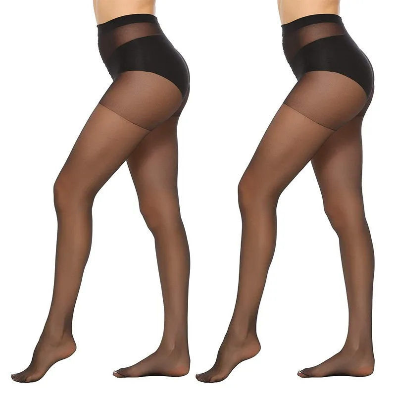 2 Pcs Women's Sheer Tights 20D Control Top Pantyhose with Reinforced Toes High Waist High Elasticity Anti Hook Stockings Hosiery
2 Pcs Women's Sheer Tights 20D Control Top Pantyhose with Reinforced Toes High Waist High Elasticity Anti Hook Stockings Hosiery