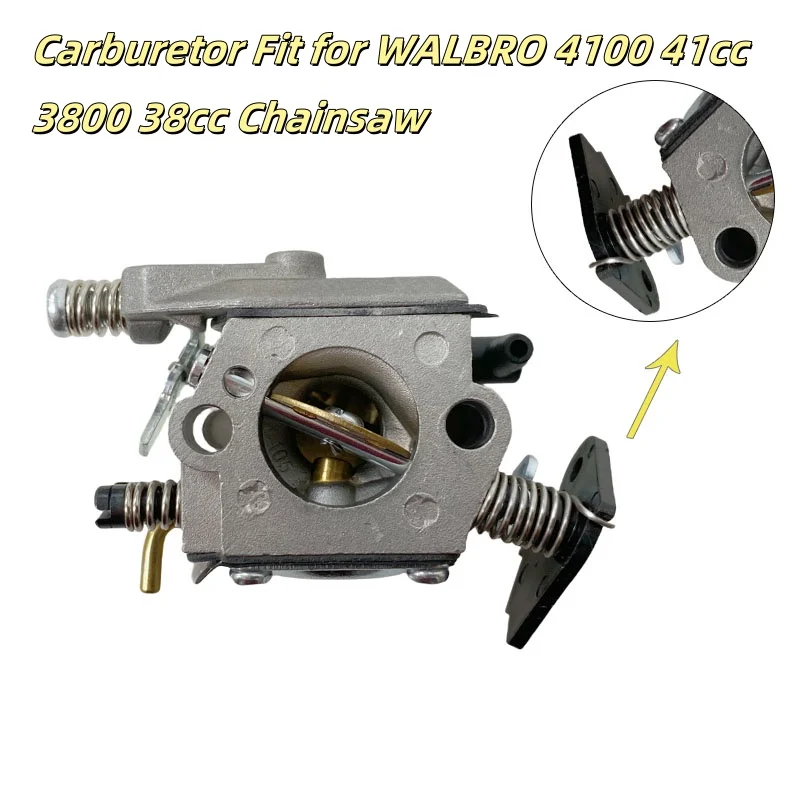 3800 38cc 4100 41cc Chainsaw Carburetor Carb for Chain Saw Spare Parts WALBRO Carburetor
3800 38cc 4100 41cc Chainsaw Carburetor Carb for Chain Saw Spare Parts WALBRO Carburetor
