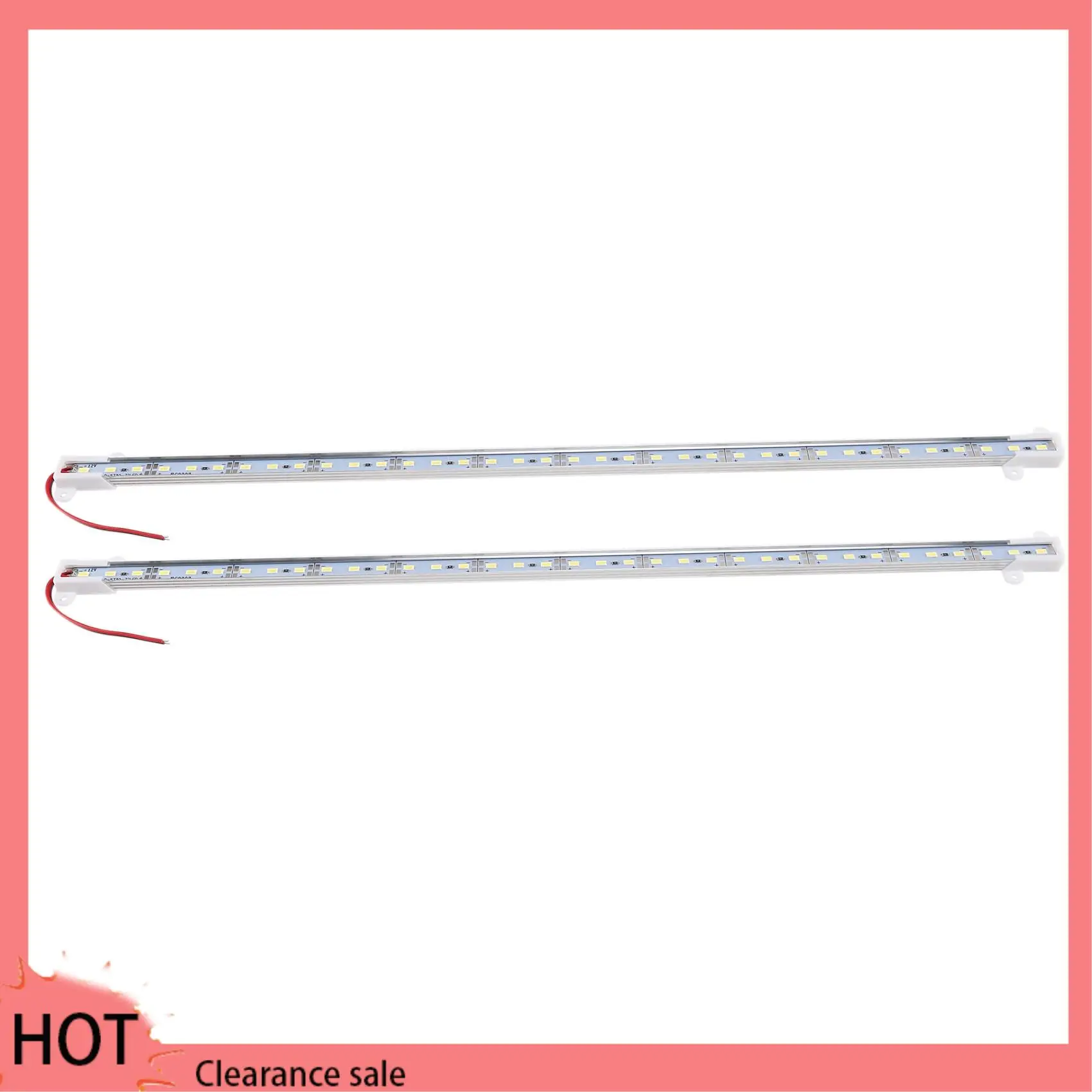 A88Z 12X 50CM 12V 36 LED 5630 SMD Hard Strip Light Aluminum Shell With End Cap White
A88Z 12X 50CM 12V 36 LED 5630 SMD Hard Strip Light Aluminum Shell With End Cap White