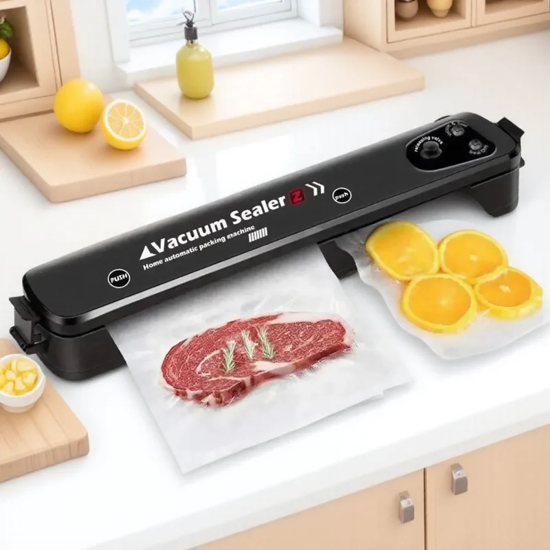 Portable Vacuum Sealer Compact Food Saver Machine with 15 Bags for Kitchen Storage Essential Supplies
Portable Vacuum Sealer Compact Food Saver Machine with 15 Bags for Kitchen Storage Essential Supplies