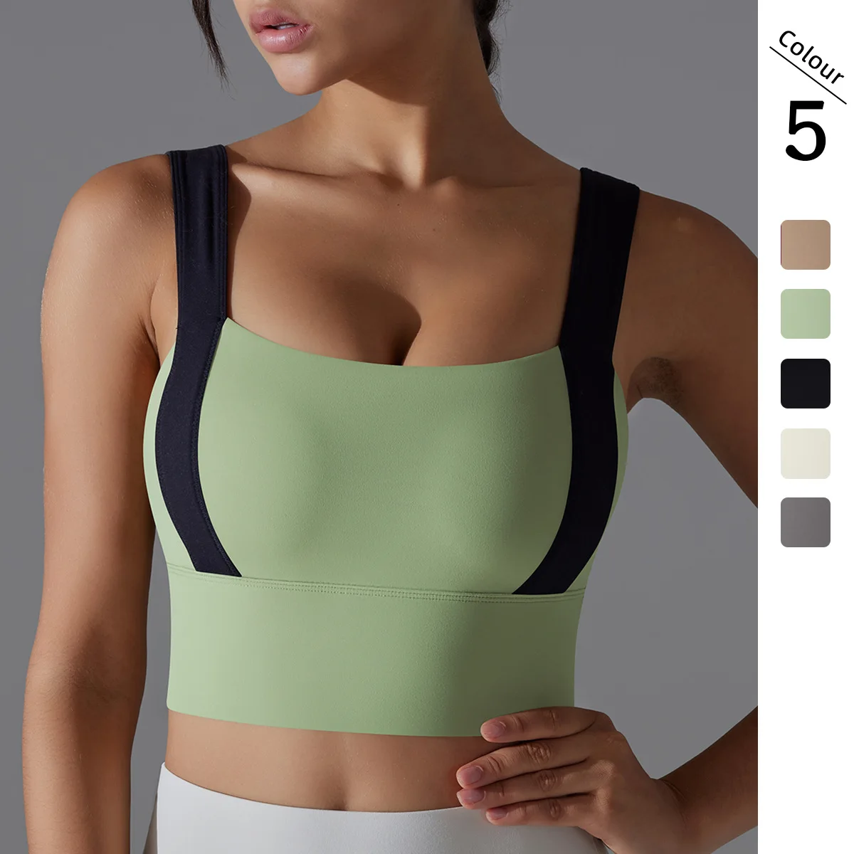 Yoga Bra Women Underwear Shockproof Bra Yoga Vest Sports Running External Wear Training Fitness Yoga Tank Top Bra With Chest Pad
Yoga Bra Women Underwear Shockproof Bra Yoga Vest Sports Running External Wear Training Fitness Yoga Tank Top Bra With Chest Pad